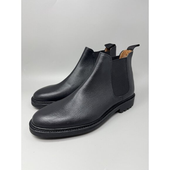 NEW Allen Edmonds "GRAFTON" Men's Slip-On Chelsea Boots Size 10D Black - Picture 3 of 8